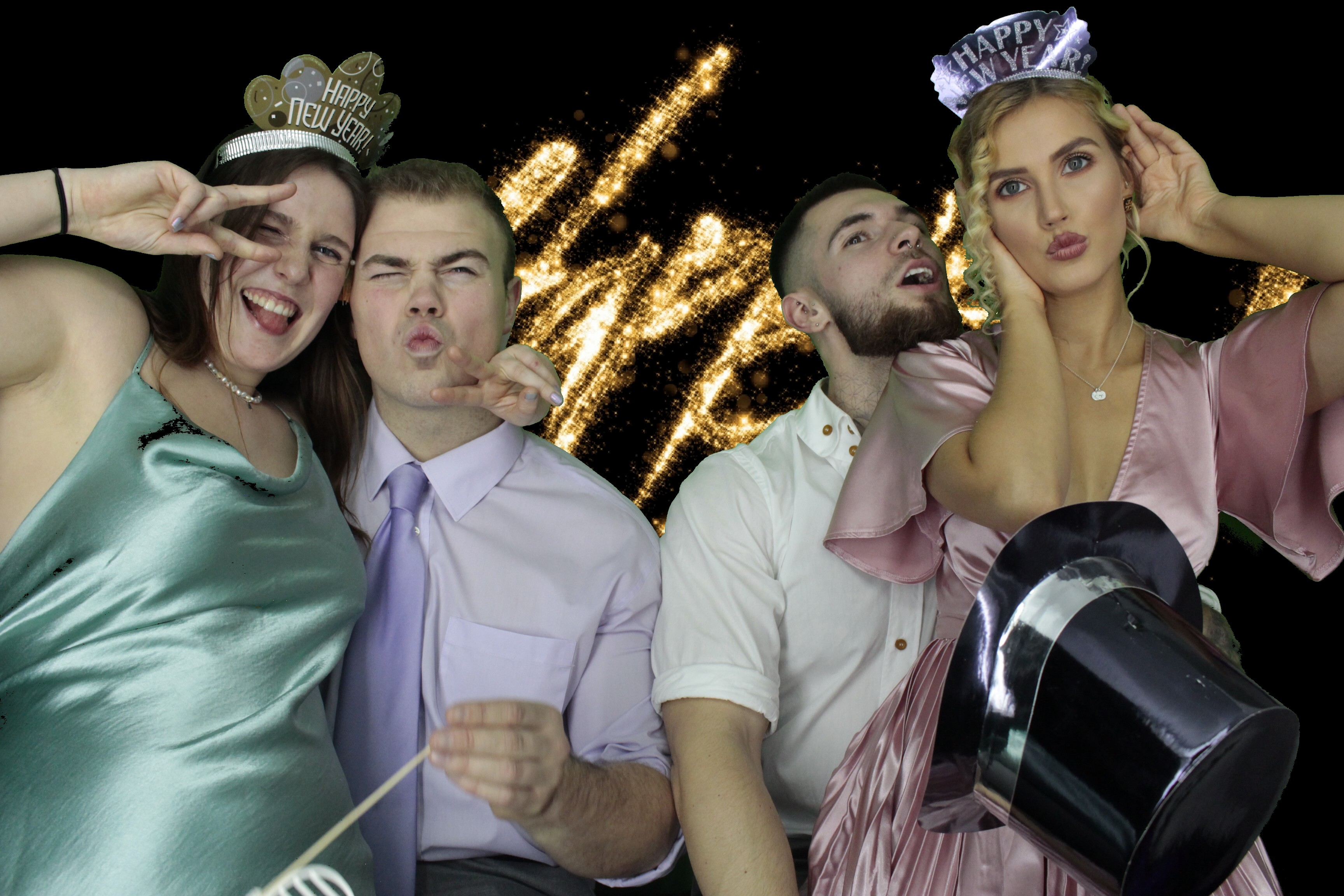 NYE Party | View more photos from the event at gallery.myphotoboothexperience.co.uk/u/MyPhotoBoothExperienceLtd/NYE-Party